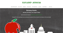 Desktop Screenshot of edcampatx.org
